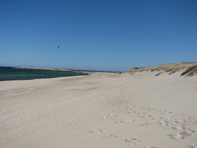 Plaża zachodnia za osiedlem na wydmie 1